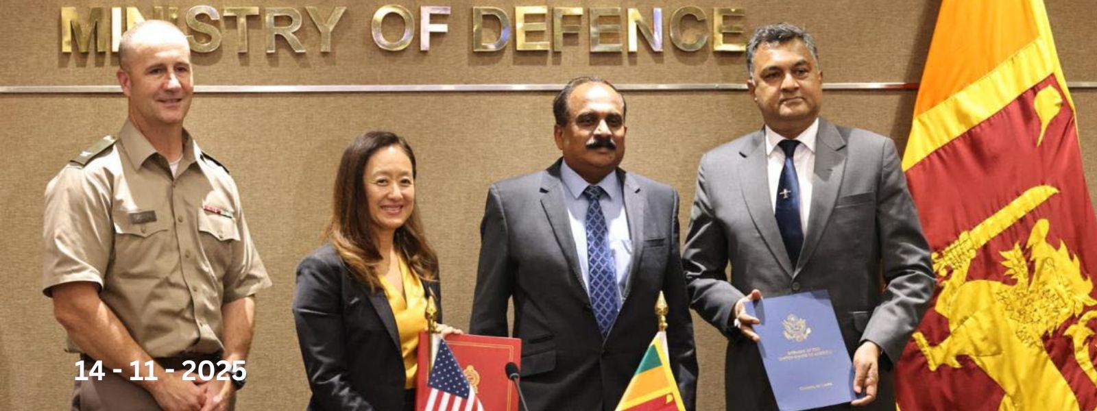 Sri Lanka-U.S. Defence MoU Set For Five Years